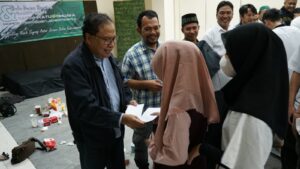 PWJ Gelar Bukber dan Santunan Anak Yatim