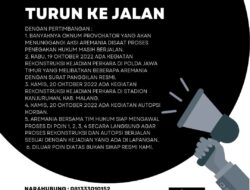Aksi Turun ke Jalan Ditunda, Ini Pertimbangan Tim Gabungan Aremania