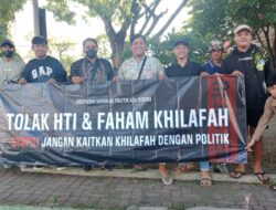 Pemuda Muhammadiyah Aksi Anti Khilafah