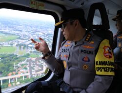 Irwasum Polri Tinjau Arus Mudik 2025 dari Udara, Temukan Titik Macet Kritis