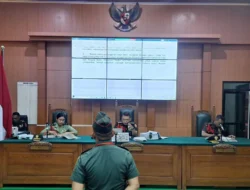Sidang Dakwaan Kopda Bazarsah Panas, Keluarga Korban Hanya Inginkan Hukuman Mati