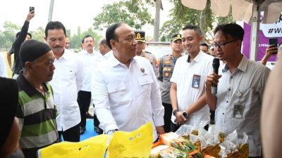 Polri-Bulog Tekan Inflasi di Madiun Lewat Gerakan Pasar Murah, Salurkan 6 Ton Beras dan Komoditas Pokok