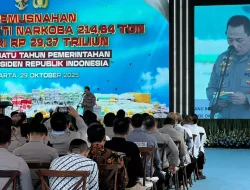 Kapolri: 214 Ton Narkoba Dimusnahkan, Wujud Nyata Asta Cita Presiden