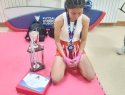 Bripda Aprilia Harumkan Indonesia Lewat Kemenangan di Uzbekistan Kickboxing World Cup 2025