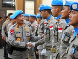 Wakapolri Dedi Prasetyo Pimpin Upacara Purna Tugas Garuda Bhayangkara, Sampaikan Terima Kasih atas Dedikasi di Misi PBB