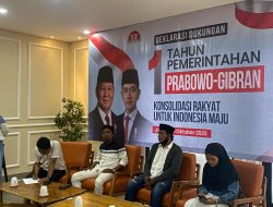 Komunitas Cinta Bangsa Apresiasi 1 Tahun Kepemimpinan Prabowo–Gibran