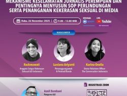 AJI November 2025 Menyorot Kasus Tempo–Amran dan Mendesak SOP Kekerasan Seksual di Media