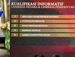 Polri Raih Penghargaan Tertinggi KIP Berkat Inovasi Layanan Informasi