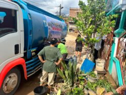 Warga Bersyukur! Air Bersih dari Baintelkam Polri Kembalikan Senyum di Tengah Bencana