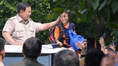 Presiden Prabowo Apresiasi Pelaksanaan MBG di SMPN 111 Jakarta